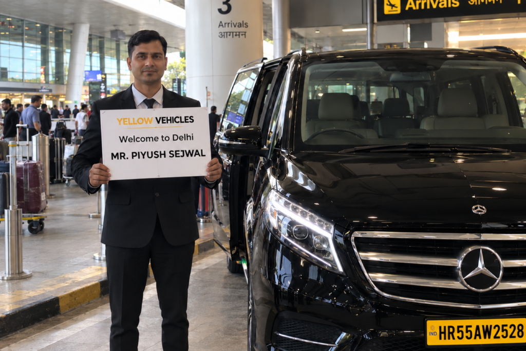 rent luxury car in IGI Airport